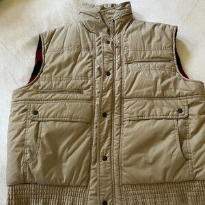 EUC Vintage Shipton Sportswear Mens Puffer Vest Flannel Lined XL